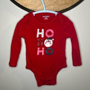 6 For $10 Old Navy Festive Red Kids Bodysuit